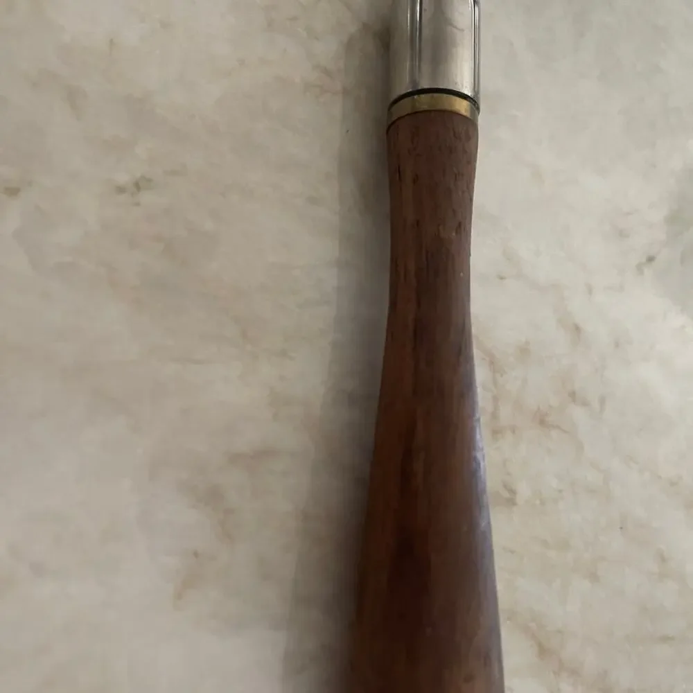 Vintage Williams Sonoma walnut handled grater